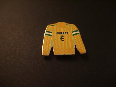 FC Nantes Franse voetbalclub sponsor Eurest periode 1993-1998 de hoofdsponsor